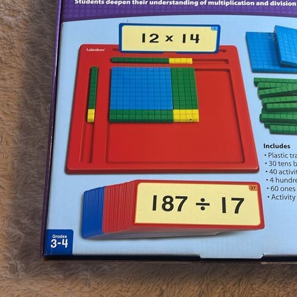NEW lakeshore multiplication, and division kit - Picture 3 of 9